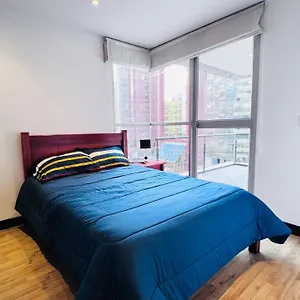Departamento De Lujo Con Terraza Piso Alto Y Vista 3 Diagonal Al Sheraton Ecuador